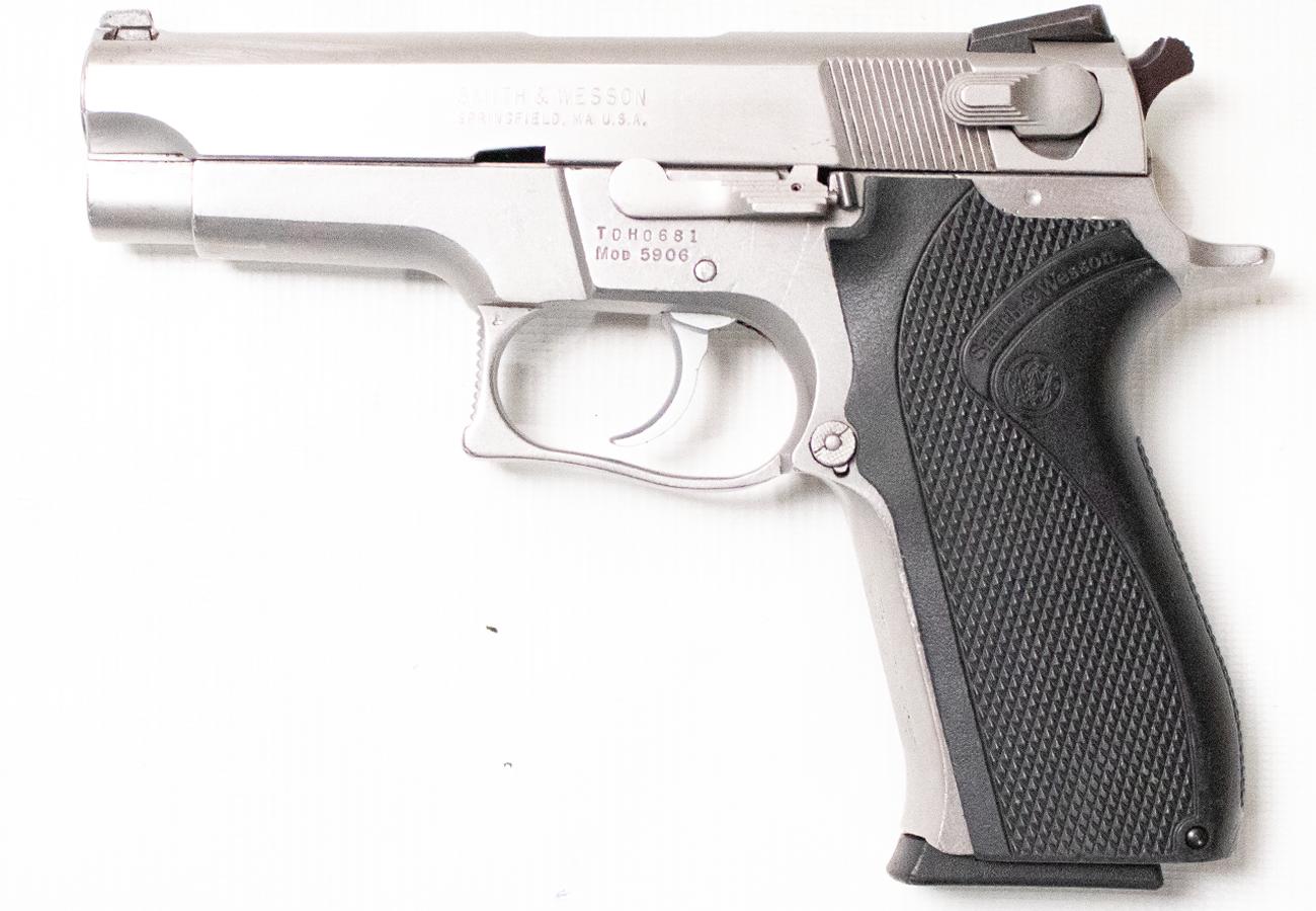 SMITH AND WESSON 5906 9mm Used Semi-Auto Pistol with DA/SA Trigger